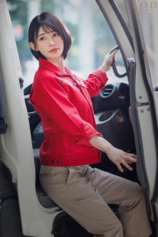 配送中NTR 既婚ベテランドライバーの配送に付いて回るうち車中でおそわれてしまった新婚人妻 宮島めいのPR画像です