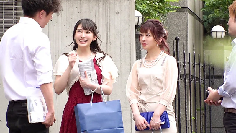 結婚式場付近でモデルのようなパーティドレスを着こなす挙式帰りの女子たちをナンパ！綺麗なフォルムの美女たちに中●しセックス決めちゃいました！！のパッケージ画像です