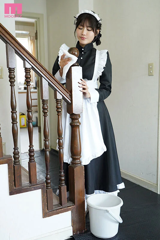 【独占】家事も何でもこなす完璧メイドが退屈しのぎに始めた遊びは主人（オレ）を耳元囁き誘惑すること… からかい上手なメイドの焦らし舐めに懇願中出ししまくった妻が不在の3日間。 神宮寺ナオのパッケージ画像です